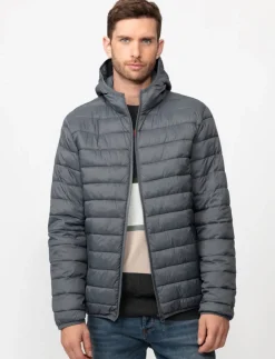 Solid Quilted Jacket