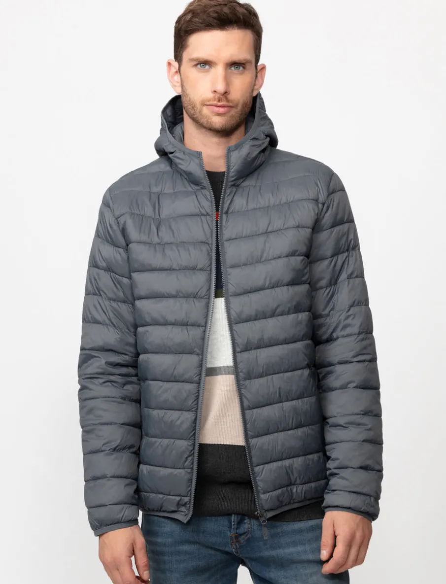 Solid Quilted Jacket