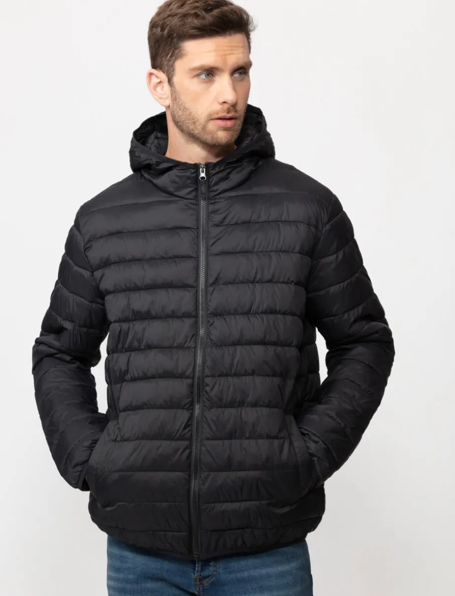 Solid Quilted Jacket