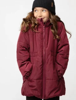 Solid Quilted Winter Jacket