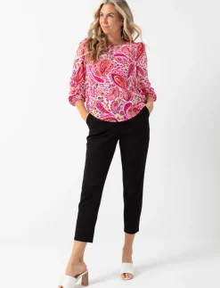 Solid Regular Waist Pants