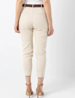 Solid Regular Waist Pants