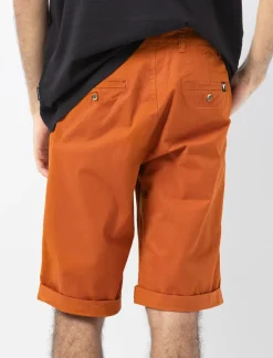 Solid Regular-rise Shorts