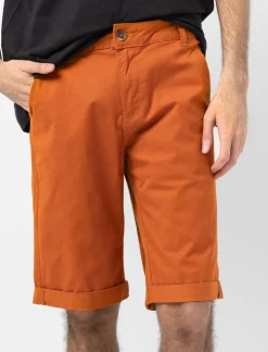 Solid Regular-rise Shorts