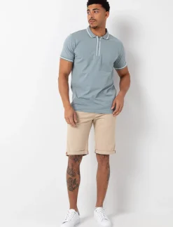Solid Regular-rise Shorts