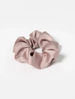 Solid Satin Scrunchie
