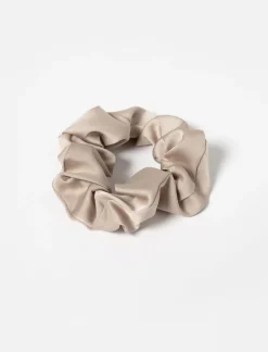 Solid Satin Scrunchie