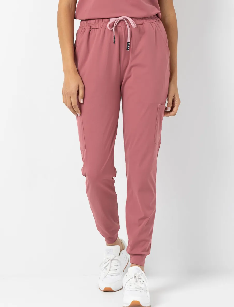 Solid Scrub Pants