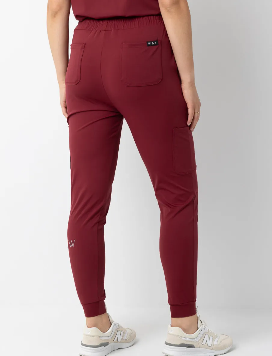 Solid Scrub Pants