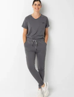 Solid Scrub Pants