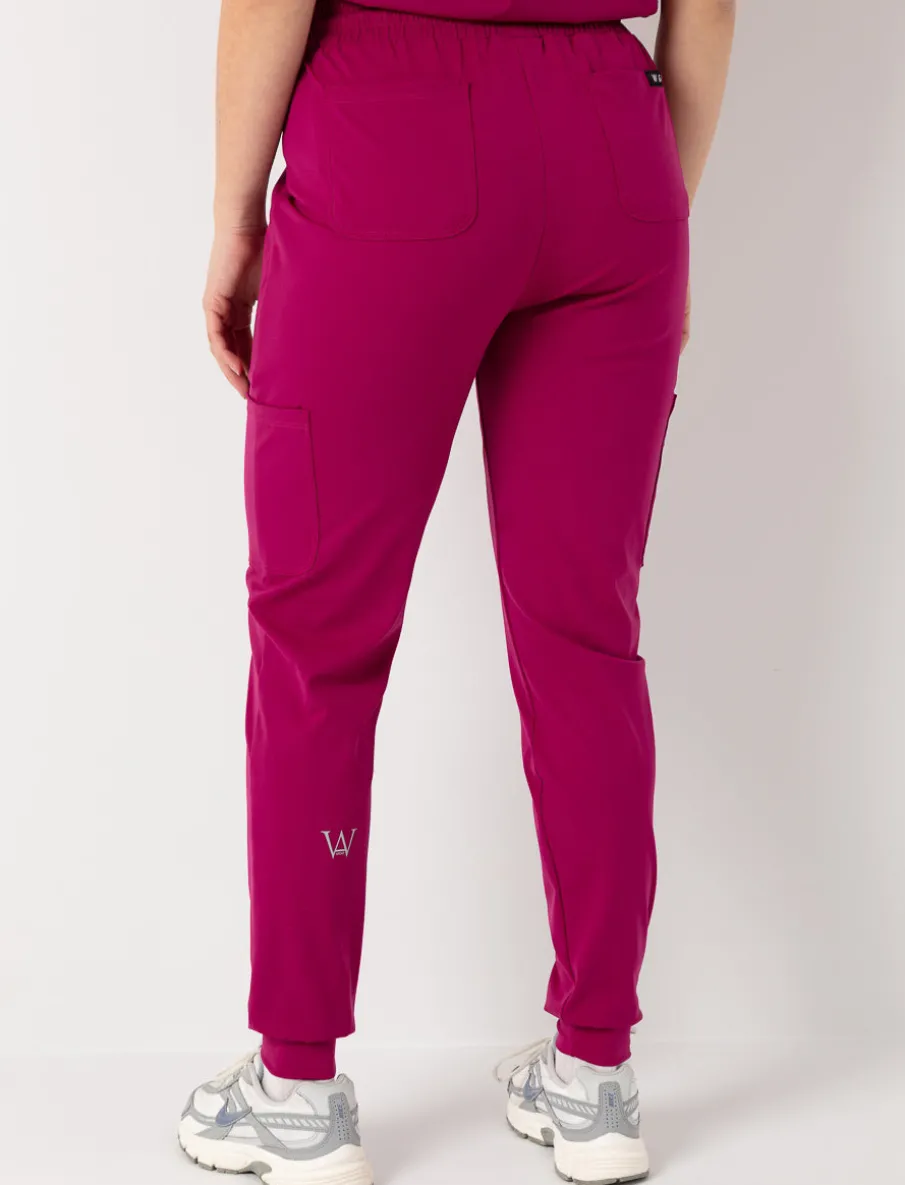 Solid Scrub Pants