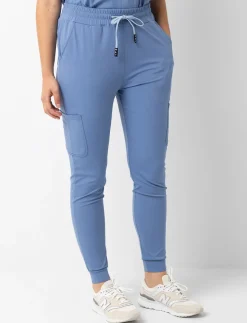 Solid Scrub Pants