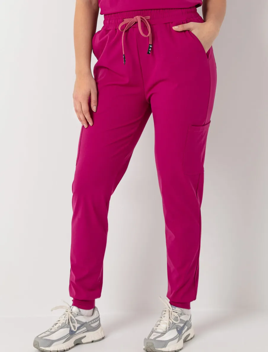 Solid Scrub Pants