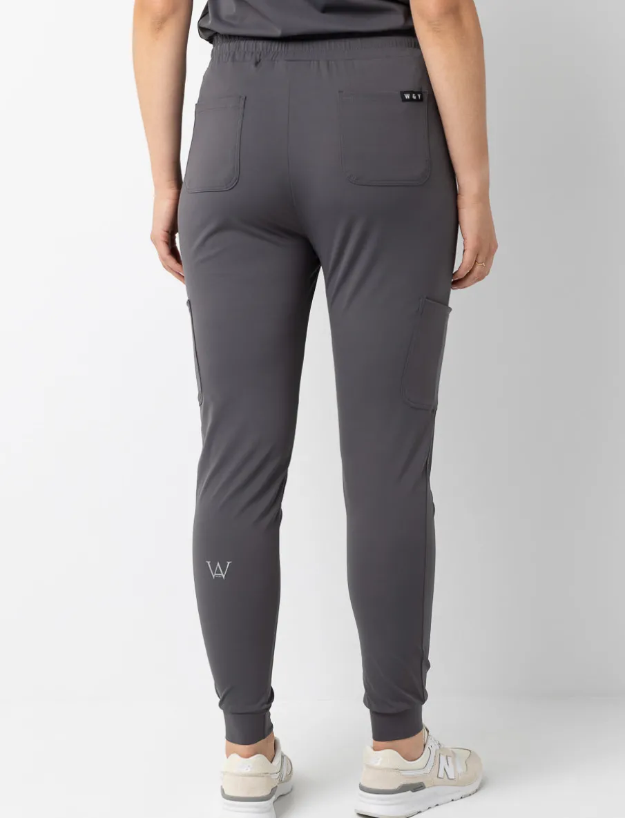 Solid Scrub Pants