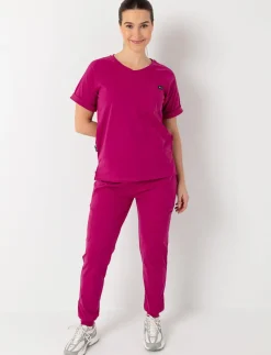 Solid Scrub Pants