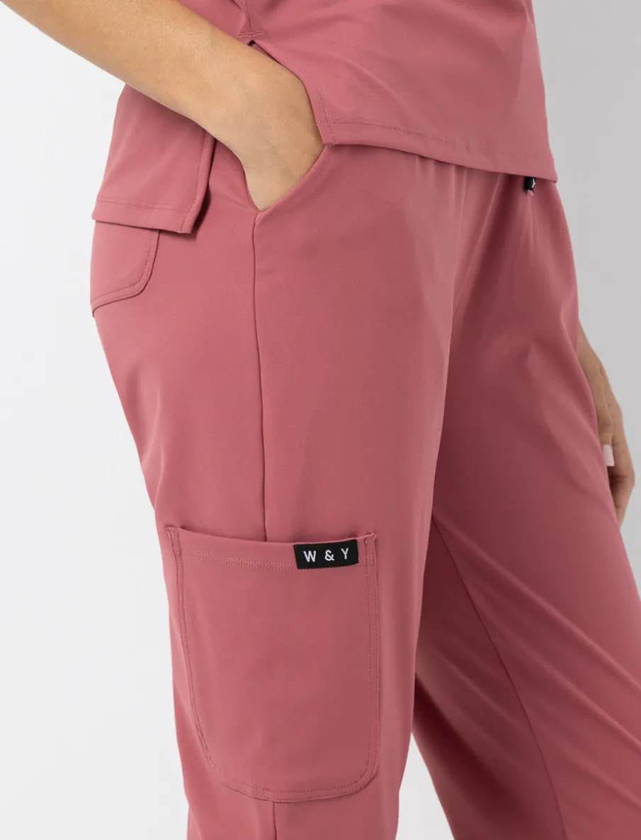 Solid Scrub Pants