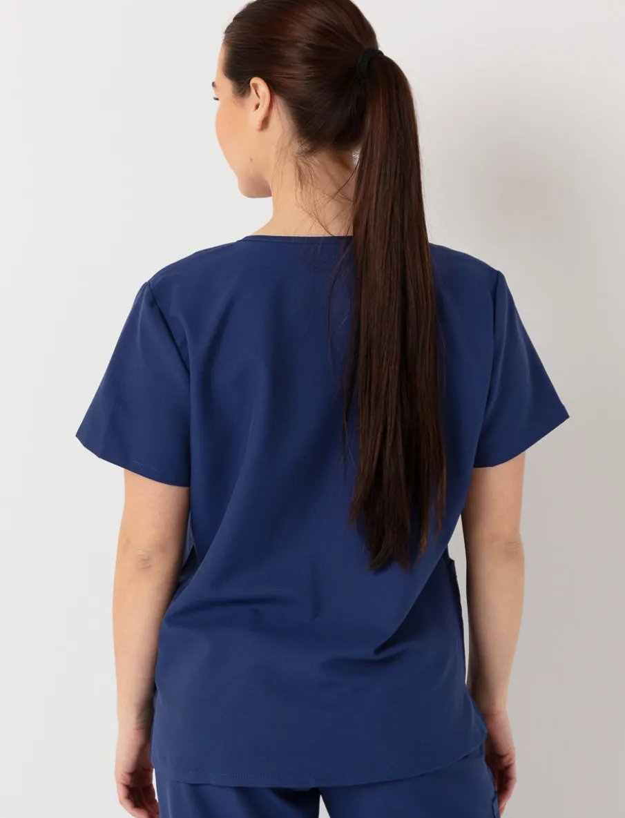 Solid Scrub Top