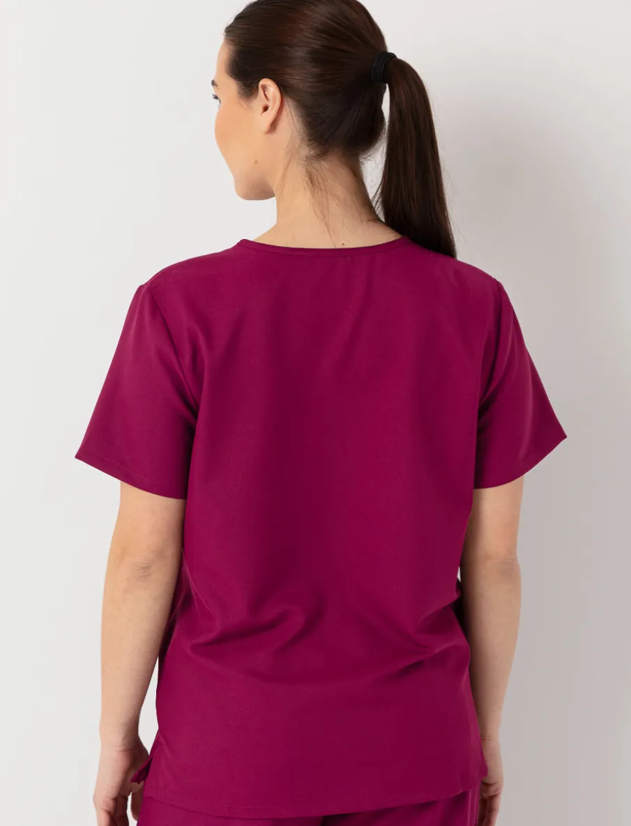 Solid Scrub Top