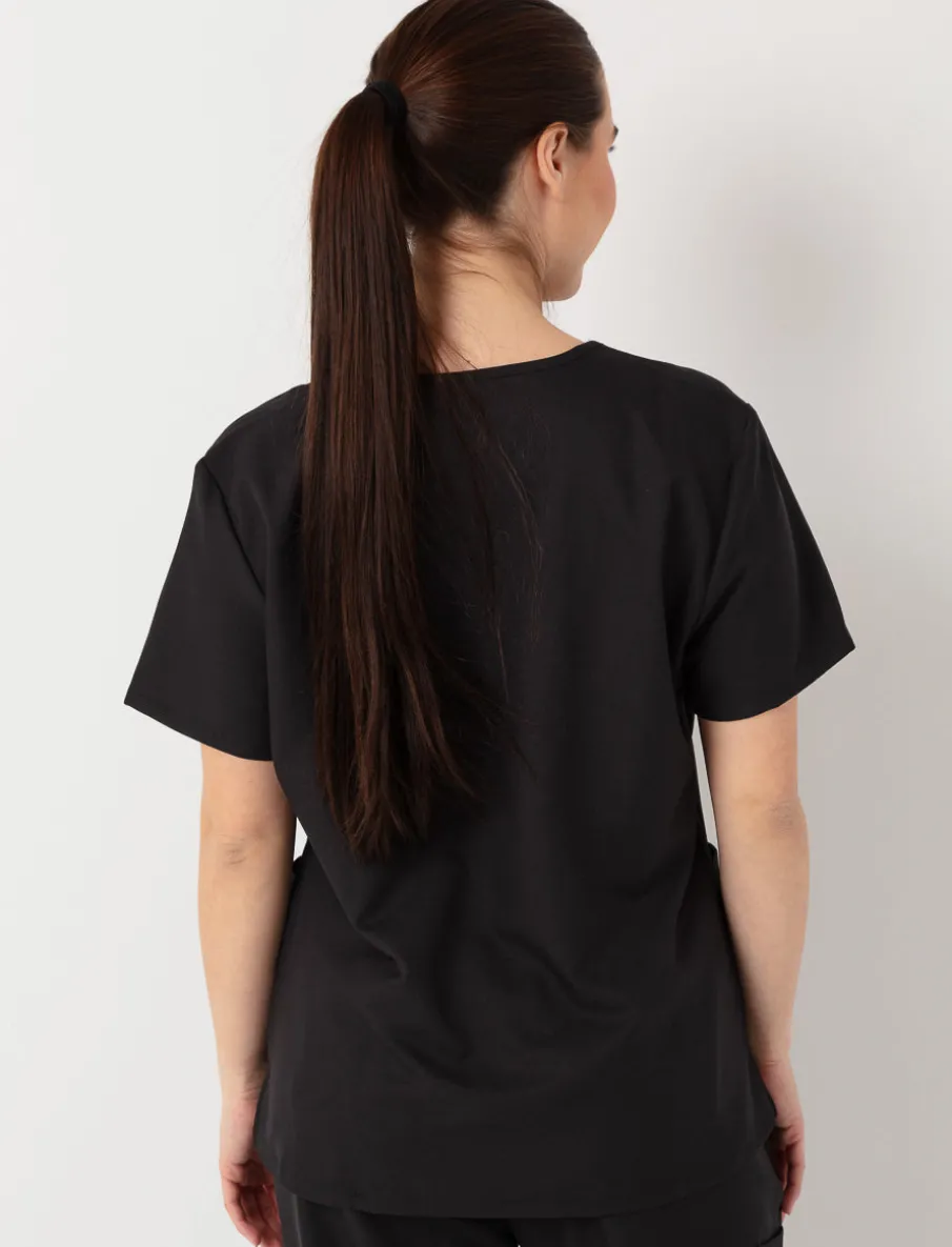 Solid Scrub Top