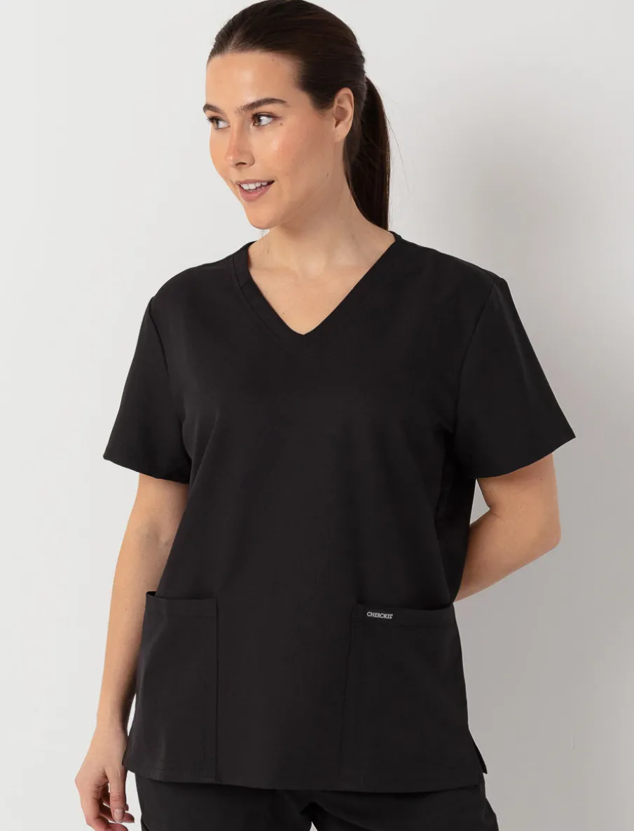 Solid Scrub Top