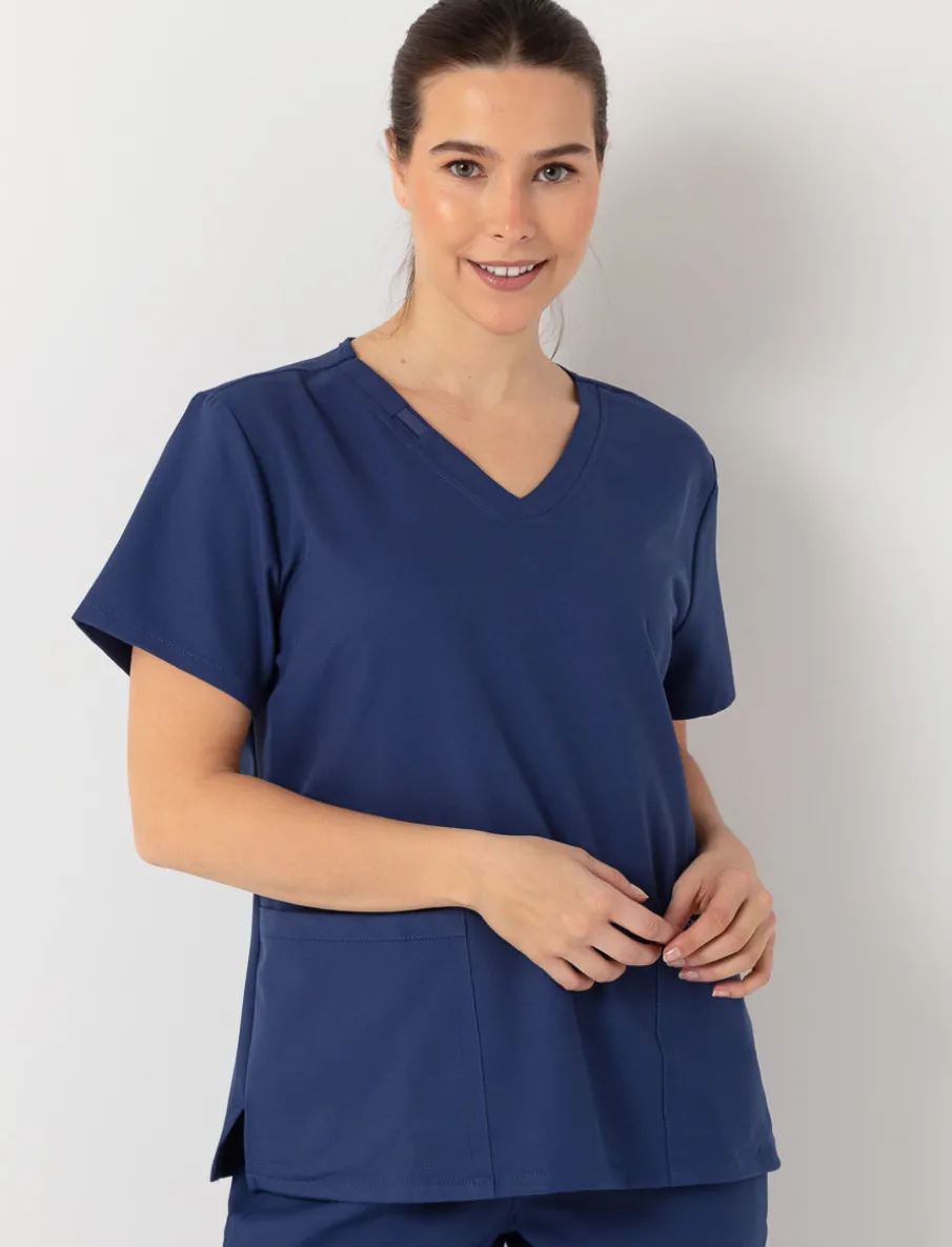 Solid Scrub Top