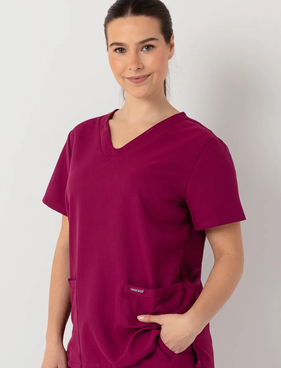 Solid Scrub Top