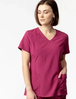 Solid Scrub Top