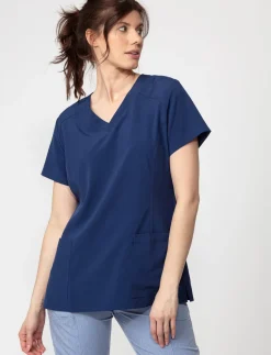 Solid Scrub Top