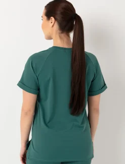 Solid Scrub Tunic
