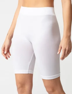 Solid Seamless Biker Shorts