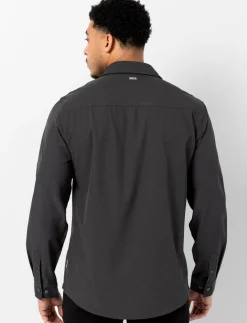 Solid Shirt with Print