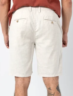 Solid Shorts with Elastic Waist