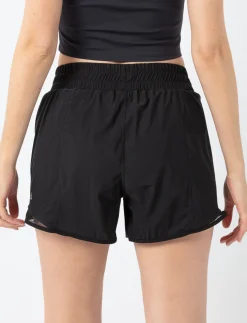 Solid Shorts with Elastic Waistband
