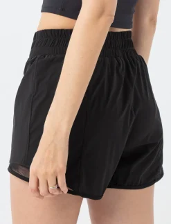 Solid Shorts with Elastic Waistband