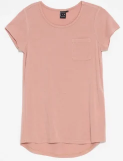 Solid Short-sleeve Pocket T-shirt