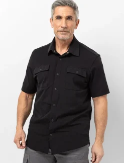 Solid Short-sleeve Shirt