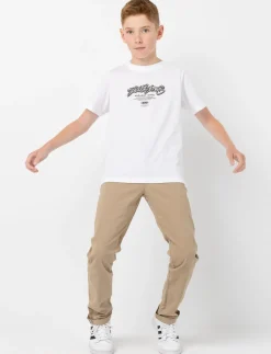 Solid Slim Pants