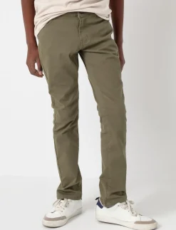 Solid Slim Pants