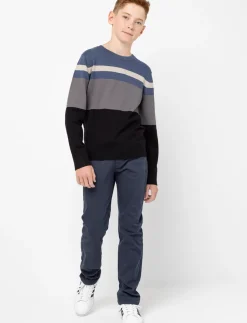 Solid Slim Pants