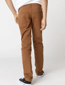 Solid Slim Pants