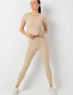 Solid Sports Leggings