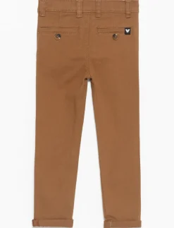 Solid Straight Pants