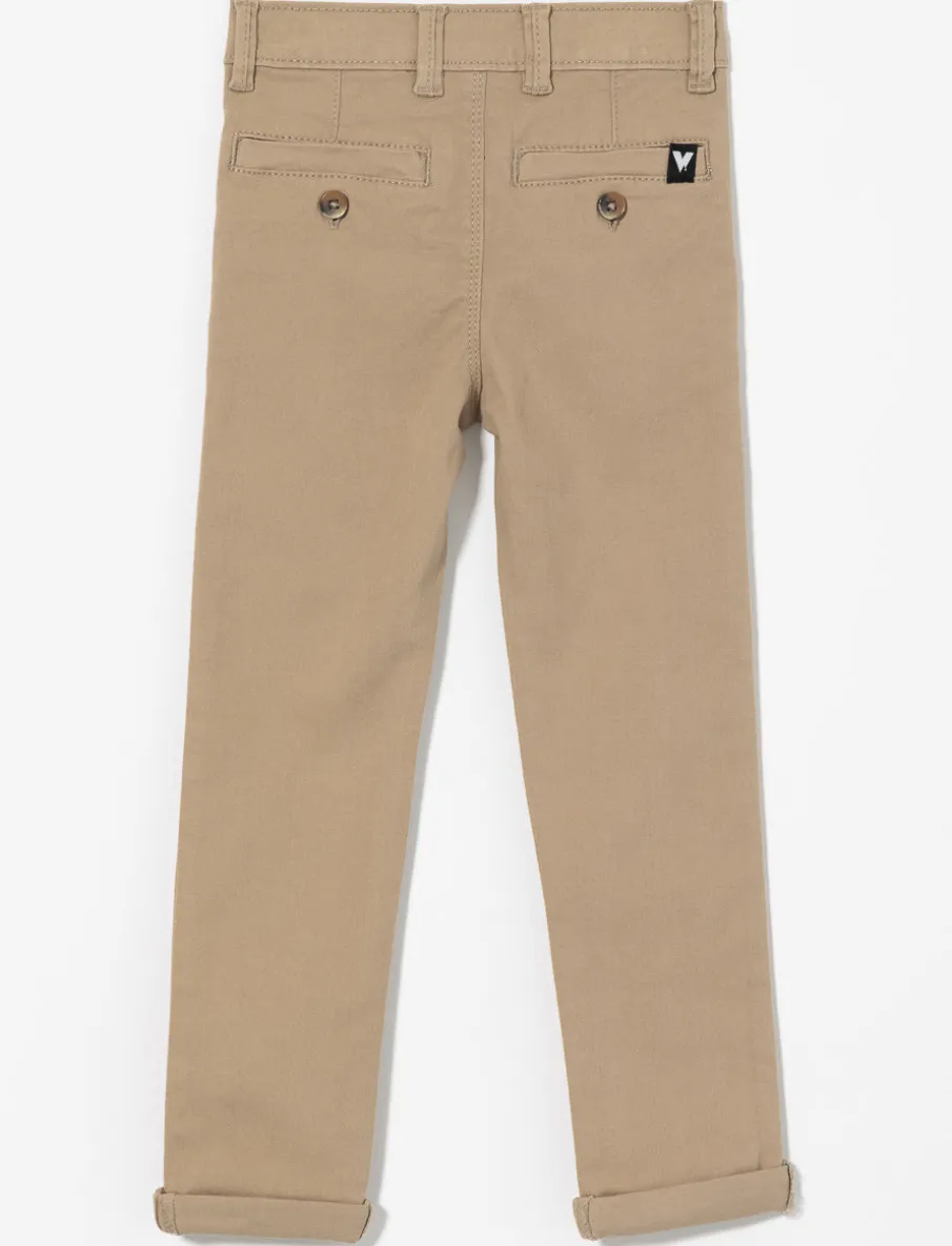 Solid Straight Pants