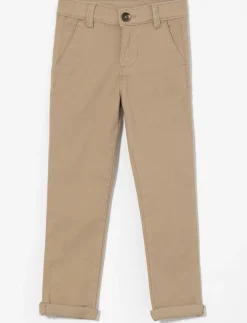 Solid Straight Pants