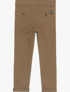 Solid Straight Pants