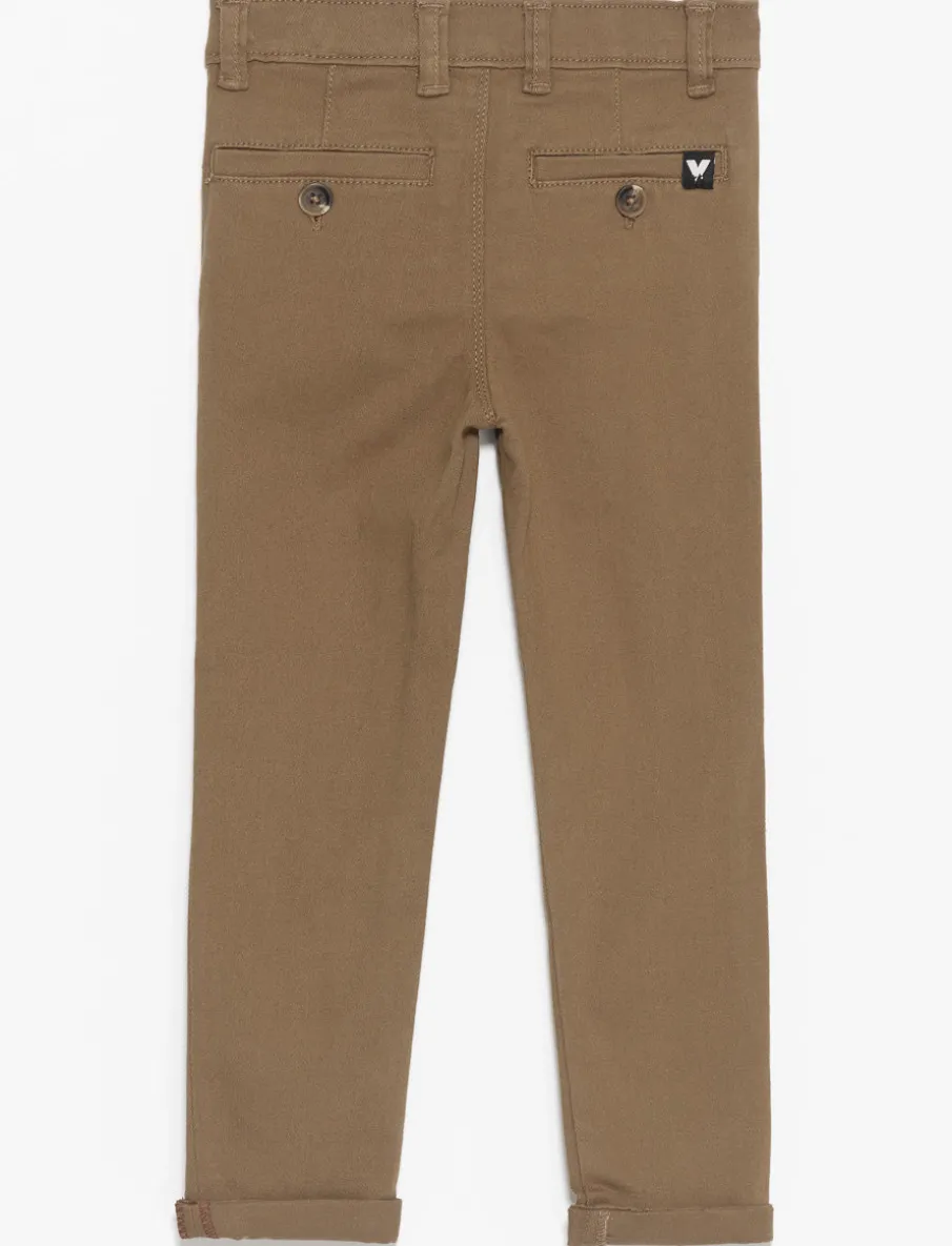 Solid Straight Pants