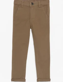 Solid Straight Pants