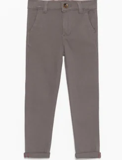 Solid Straight Pants