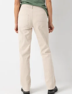 Solid Straight-leg Pants
