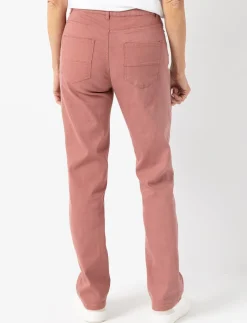 Solid Straight-leg Pants